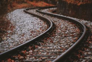 selective focus photography of railroad by eberhard 🖐 grossgasteiger courtesy of Unsplash.